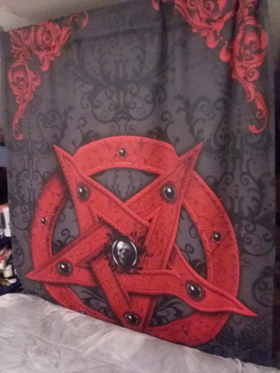 Abysm Internal Blackout Curtains Red Pentagram Review