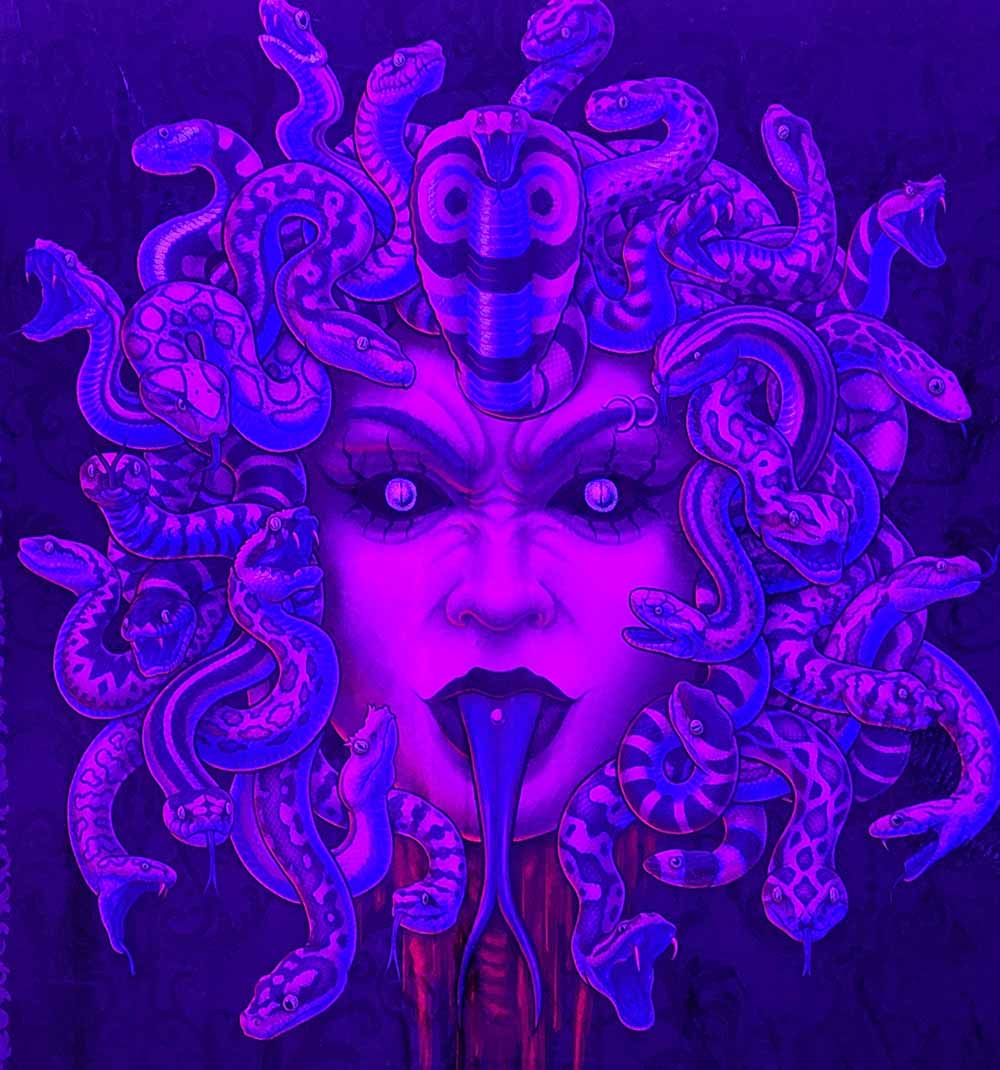 Abysm Internal Tapestry Image Review Pastel Goth Medusa