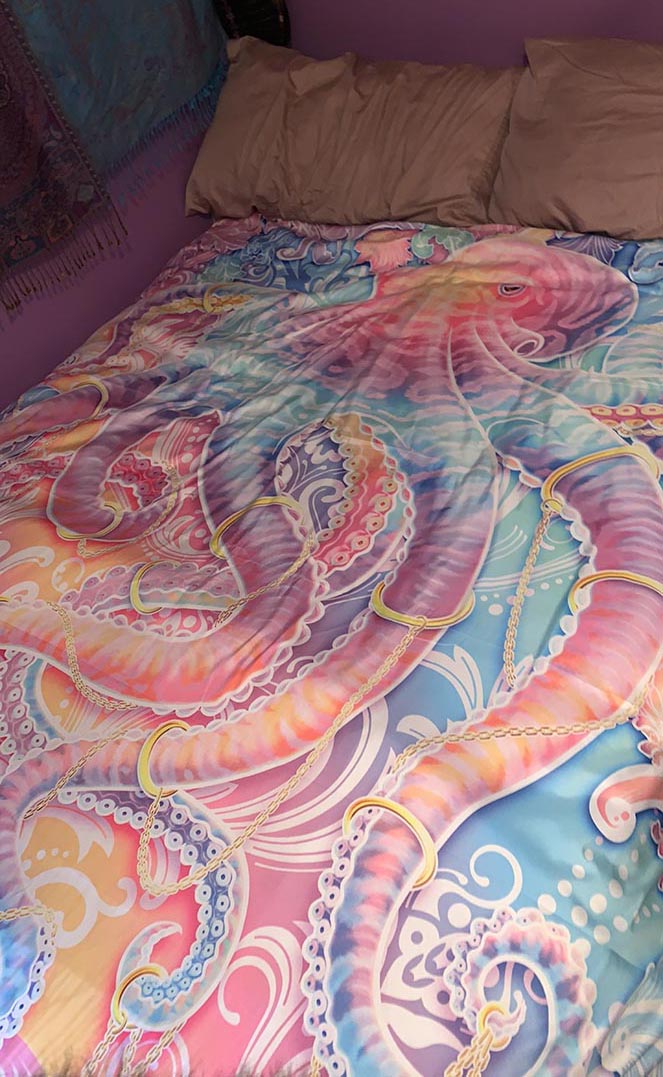 Abysm Internal Pastel Duvet Cover and Comforter Image Review