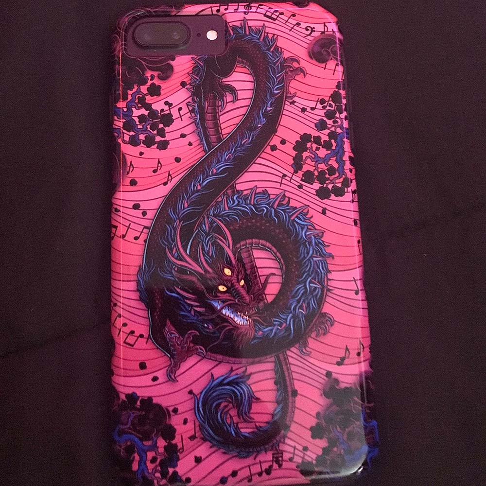 Abysm Internal - Review Pastel Goth Dragon Phone Case
