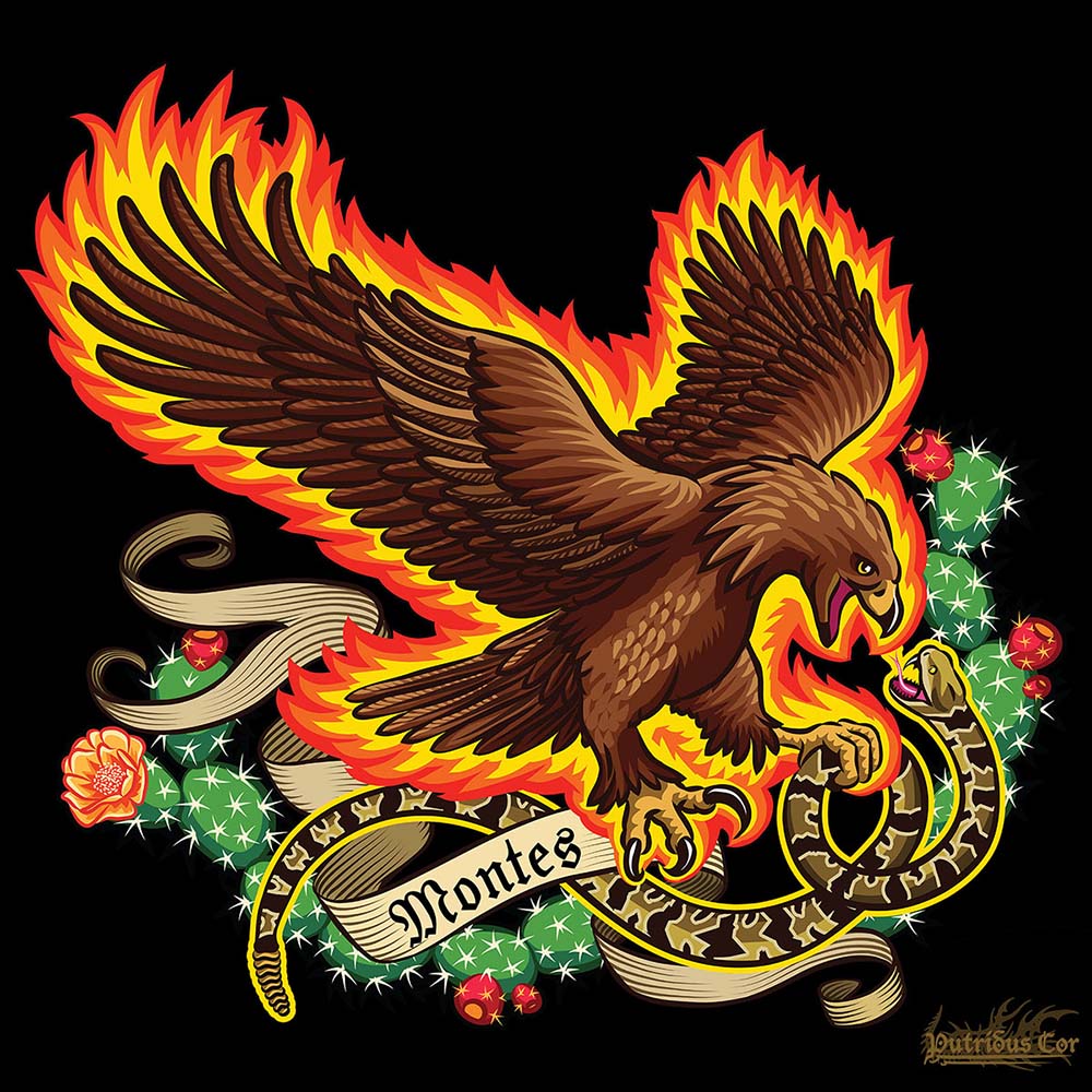 Abysm Internal - Custom Fantasy Art for Hire - Mexican Eagle