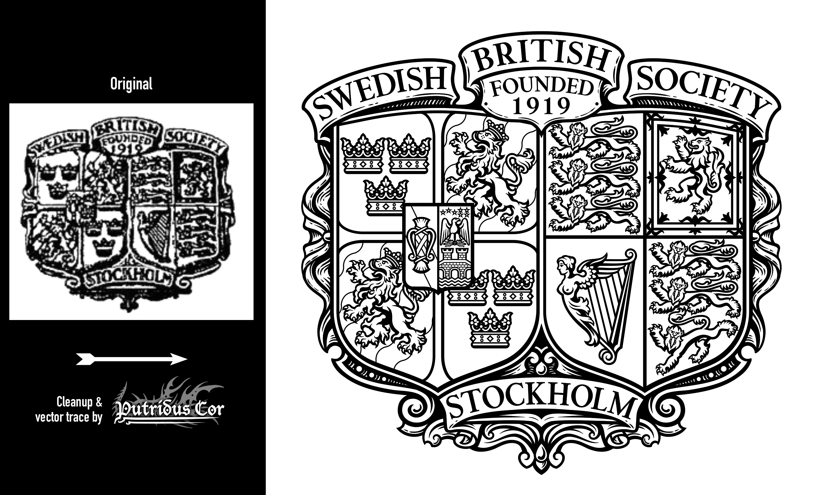 Custom Coat of Arms, Personalized Family Crest, Bespoke Heraldic Design, or Emblem Logo - Digital hand - made Heraldry Art - Abysm Internal