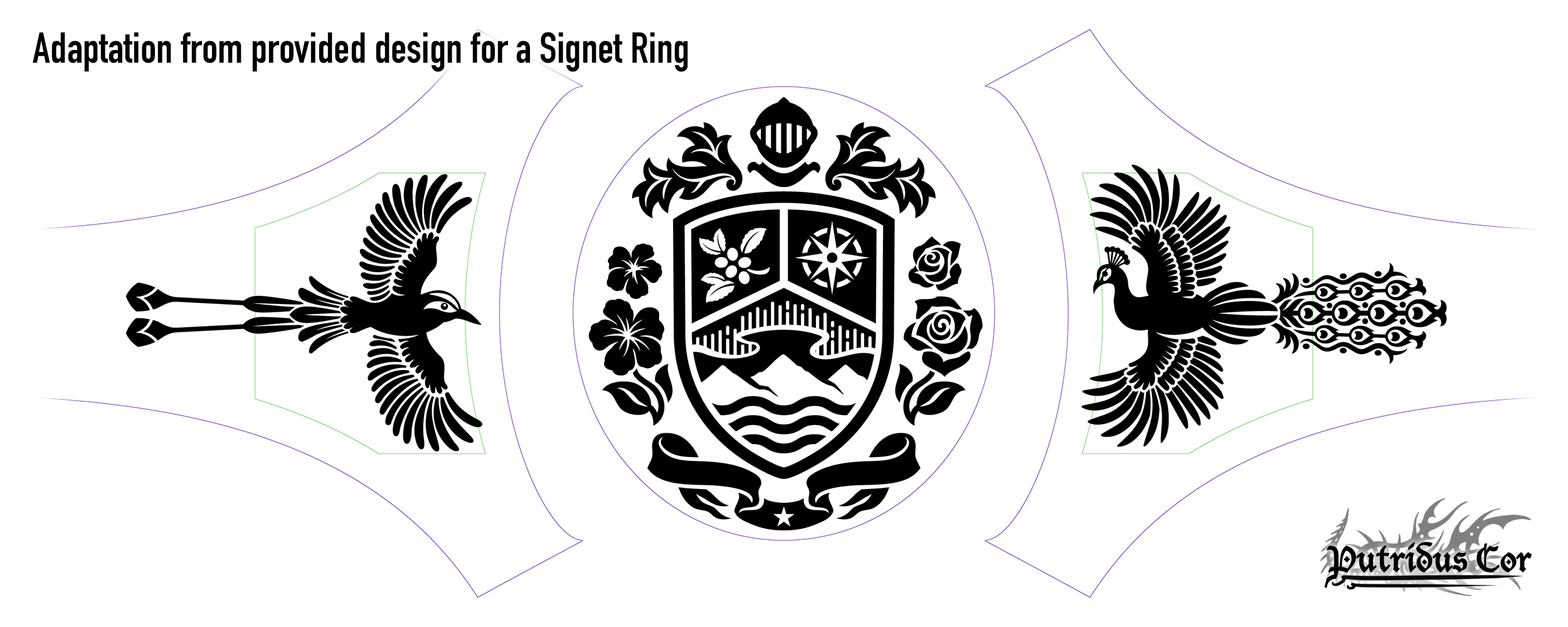 Custom Coat of Arms, Personalized Family Crest, Bespoke Heraldic Design, or Emblem Logo - Digital hand - made Heraldry Art - Abysm Internal