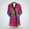 The Sun Short Kimono Robe, Psy Beach Party Outfit, Tarot Arcana Coverup ...