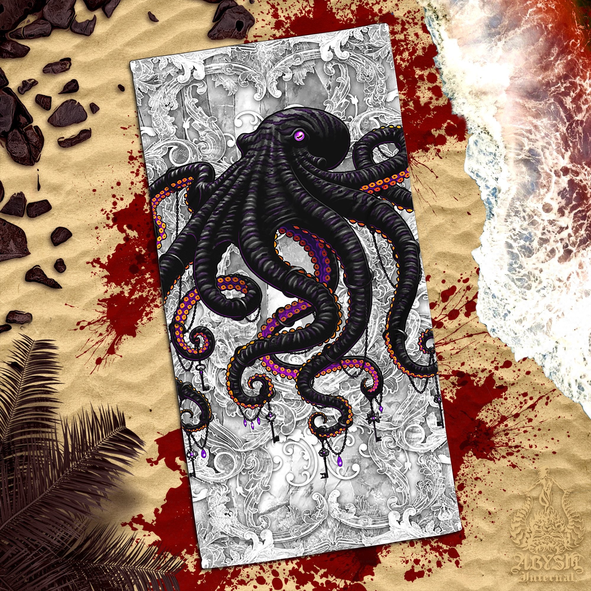 ALL Octopus Beach Towel Designs - 16 Colors - Abysm Internal