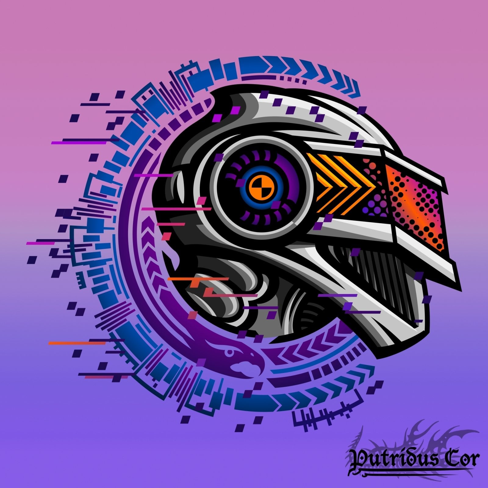 Custom, Cyberpunk and Fantasy Vector Logo Design - Graphic Artist Services for hire - Abysm Internal