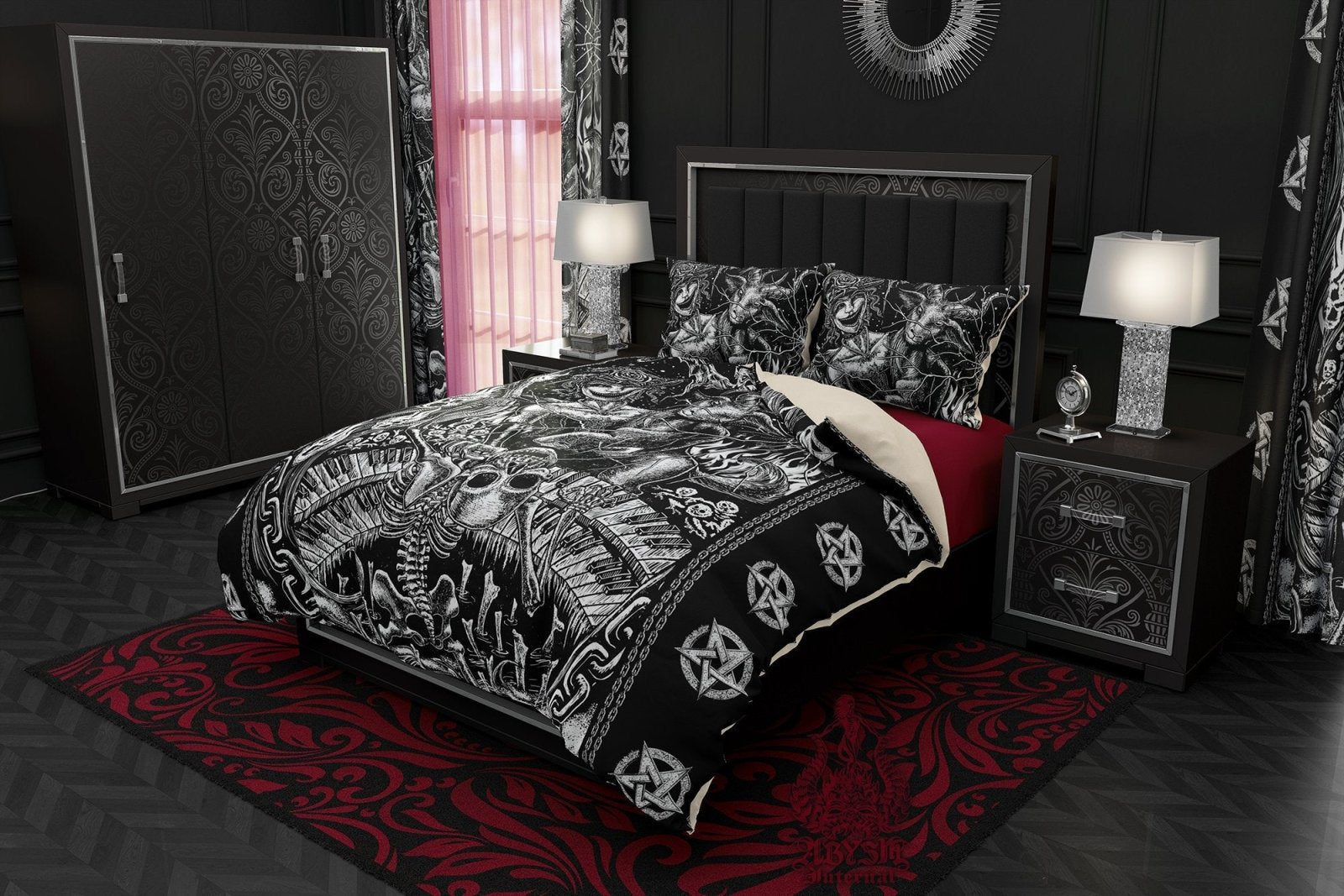 This is an awesome gothic style bedroom! #gothic #gothicbedroom  #gothicbedroomdecor #gothichomedecor #gothicst… | Gothic room, Dark home  decor, Gothic decor bedroom
