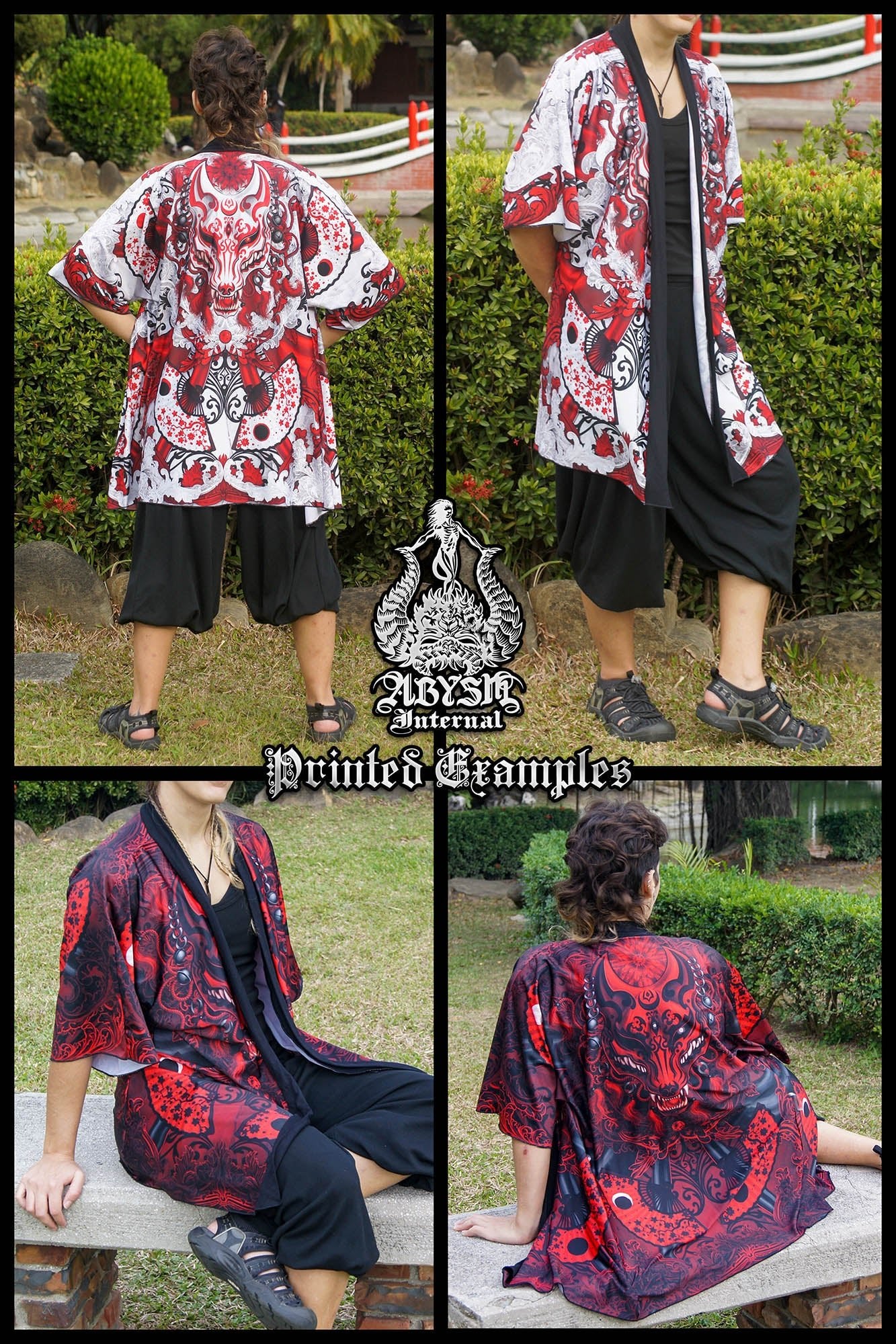 Tree of Life Cover Up, Beach Outfit, Celtic Party Kimono, Wicca Summer Festival Robe, Witchy Indie and Alternative Clothing, Unisex - Pastel Goth - Abysm Internal